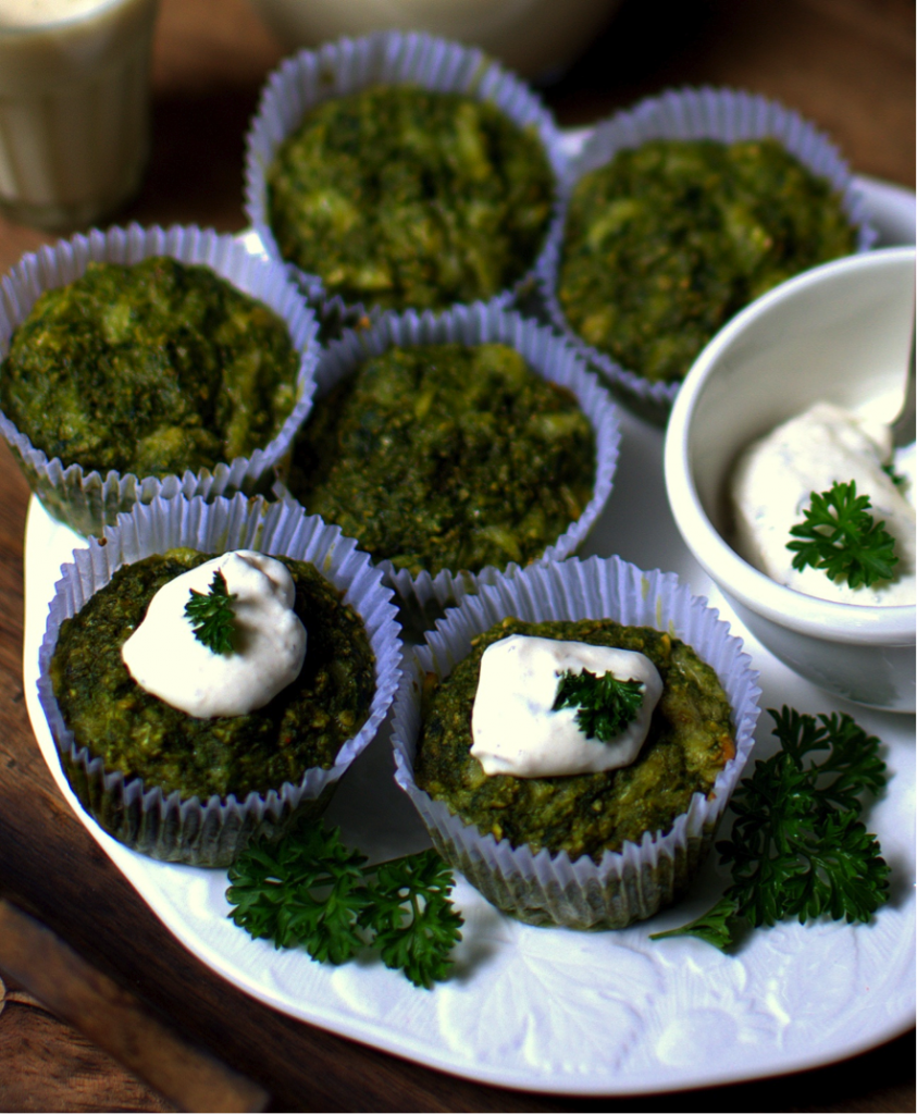 To Eat Green Vegetables Through Baked Foods