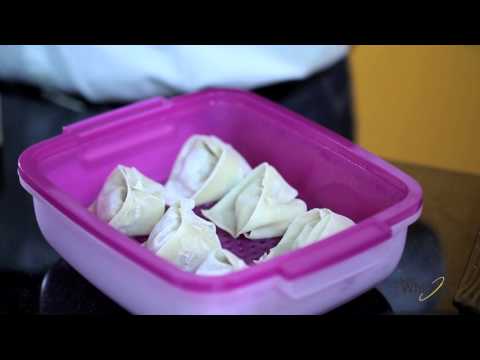 Water Chestnuts And Tofu Dimsums – Microwave Recipe