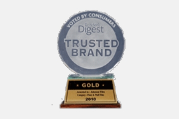 Readers Digest Trusted Brand Gold Award