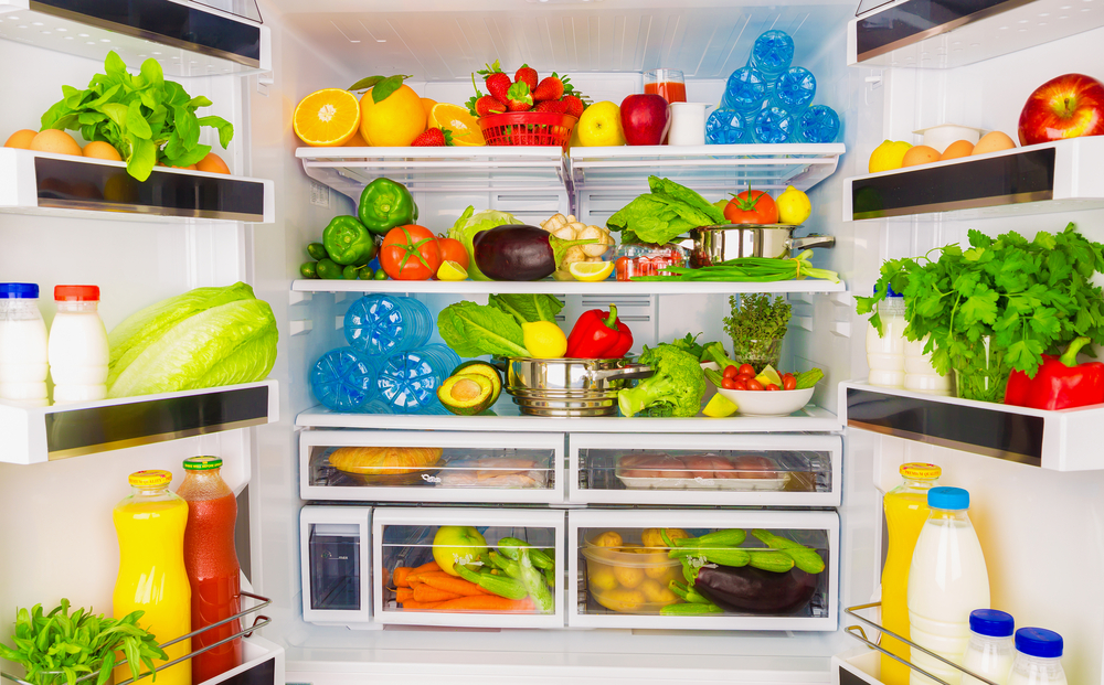 Creating Spaces in Refrigerator